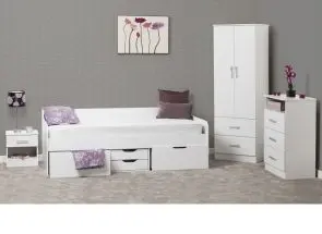 Dante Day Bed W/Charles White Bedroom Furniture