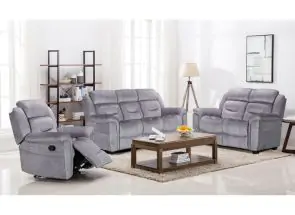 Dudley Grey Two Seat Sofa