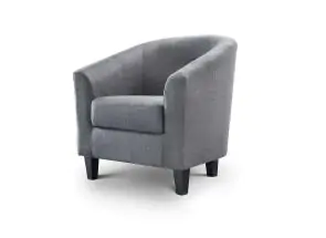Hugo Grey Tub Chair