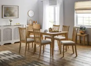Ibsen Dining Set Wioth 6 Chairs Open