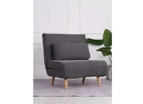 Kendal Charcoal Sofabed - Single