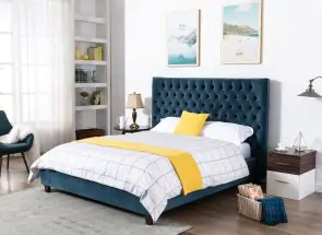 Kensington Blue Bed - 2