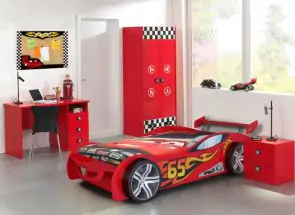 LeMans Red Car & Monza Furniture Bedroom