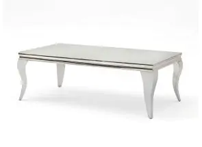 Louis Large White Coffee Table