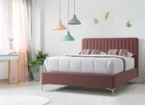 Lucy Coloured Velvet Beds