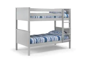 Maine Dove Grey Bunk Bed W/Optional Trundle