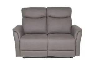 Mortimer Grey Electric Two Seat Reclining Sofa