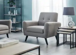 Monza Grey Armchair Room