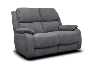 Parker Grey Fabric Two Seat Sofa