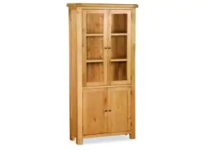 Salisbury Oak Display Cabinet