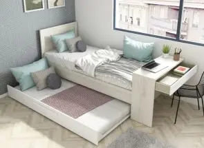 Shipley Bed With Desk & Underbed Bedroom