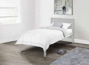 Slocum 3 ft Light Grey Bed