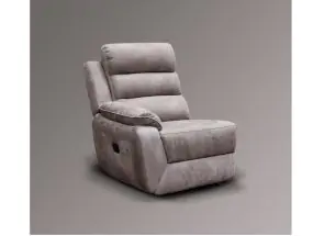 Urban Brown/Grey Right Hand Manual End Recliner