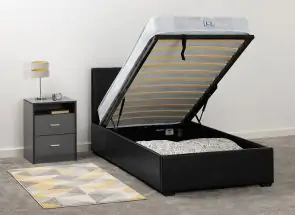 Waverly Black Storage Bed Room