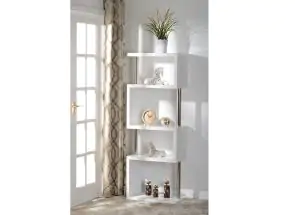 Charisma White 5 Shelf Room