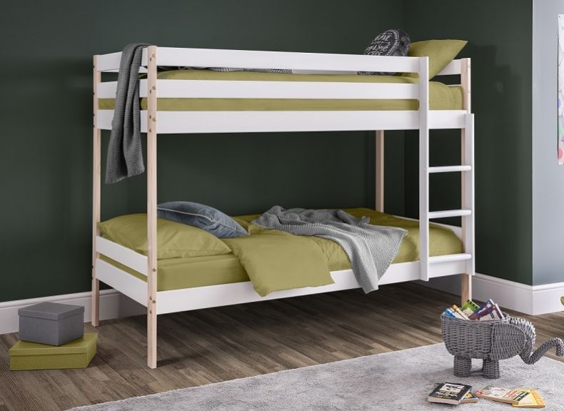 Nova Bunk Bed W Optional Under Trundle, Bunk Beds With Trundle And Mattresses