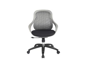 *EXPRESS DELIVERY 3-5 DAYS* Croft Grey Back Designer Mesh Chair - Grey Frame