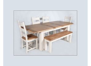 Danube 1.8m Dining Set With Bench