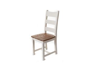 Danube White SS Dining Chair