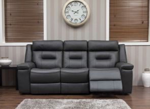 Osbourne Full Leather 3RR Sofa
