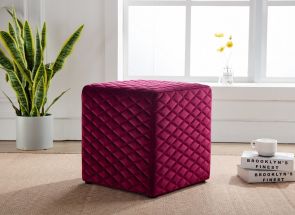 Quilted Purple Cube